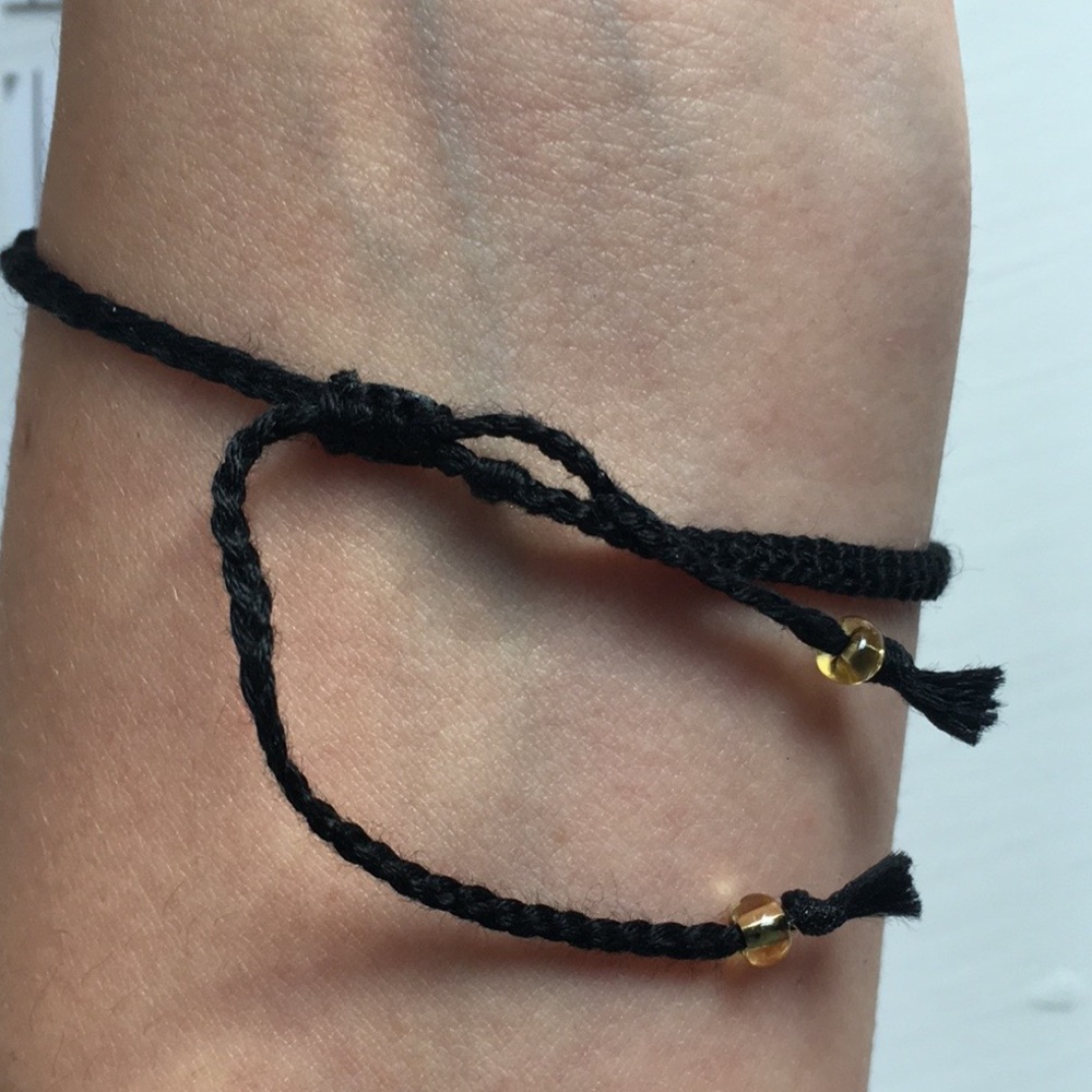 Handmade Personalized Initial Friendship Bracelet - Picture 4 of 5